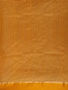 Mustard Yellow Stripes Designed Organza Designer Saree