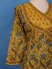 Mustard Yellow Floral Printed Cotton Salwar Suit - Diadem