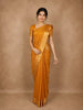 Mustard Yellow Floral Woven Design Kanchipuram Silk Saree