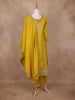 Mustard Yellow Semi Silk Embroidery Salwar Suit - Diadem