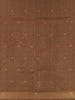 Mustard Yellow Semi Tussar Silk Abstract Designed Saree - Diadem
