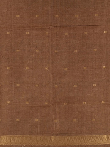 Mustard Yellow Semi Tussar Silk Abstract Designed Saree - Diadem