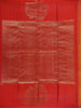 Mustard Yellow Woven Stripes Floral Design Zari Border Silk Saree - Diadem
