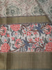Muted Ash Grey Floral Printed Design Semi Tussar Saree