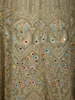 Muted Celadon Sage Green Floral Embroidered and Stone Embellished Design Net Lehenga With Net Dupatta