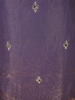 Muted Lavender Floral Zari Embroidered Design Organza Palazzo Suit with Dupatta