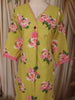 Muted Olive Green Floral Printed Design Cotton Straight Cut Salwar Suit with Dupatta