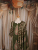 Muted Olive Green Paisley Printed Design Cotton Straight Cut Salwar Suit with Matching Dupatta
