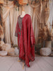 Muted Pink Paisley Sequins and Beads Embroidered Design Tissue Silk Palazzo Suit with Matching Dupatta