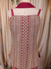 Muted Raspberry Pink Abstract Sequins and Beads Embroidered Design Banarasi Party Wear Palazzo Suit with Matching Dupatta