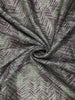 Muted Sage Green Abstract Printed Design Semi Tussar Saree