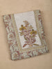Muted Sage Olive Green Floral Thread Embroidered Design Cotton Unstitched Salwar Material