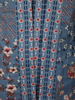 Muted Steel Blue Floral Printed Design Cotton Co Ord Salwar Suit