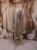 Muted Taupe Brown Floral Vine  Sequins & Zari Embroidered Design Chiffon Party Wear Palazzo Suit with Matching Dupatta