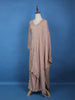 Muted Pink Floral Motif Emroidery Georgette Salwar Suit