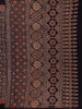Navy Blue Ajrakh Print Mul Mul Cotton Saree