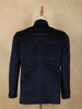 Navy Blue Beads Embroidered Design Velvet Men’s Suit