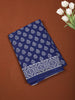 Navy Blue Butta Printed Design Cotton Casual Wear Saree