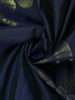 Navy Blue Butta Woven Kanchipuram Silk Saree