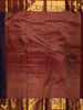 Navy Blue Butta Zari Woven Design Pure Kanchipuram Silk Saree with Contrast Border