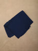 Navy Blue Floral Sequins and Thread Embroidered Design Tussar Silk Unstitched Salwar Material with Dupatta