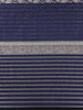 Navy Blue Floral Zari Woven Design Pure Banarasi Silk Saree with Zari Border