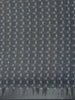 Navy Blue Geometric Printed Chandheri Cotton Saree