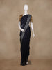 Navy Blue Geometric Woven Kota Cotton Saree