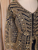 Navy Blue Heavy Sequins Embroidered Design Net Lehenga With Long Jacket