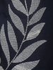 Navy Blue Leaf Embroidered Cotton Salwar Suit with Dupatta