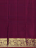 Navy Blue Small Butta Woven Kanchipuram Silk Saree