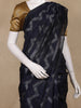 Navy Blue Zigzag Design Kota Cotton Saree