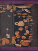 Navy Blue Floral And Bird Print Kota Cotton Saree with Woven Border - Diadem
