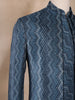 Navy Blue Sequins Embroidery Sherwani Suit - Diadem