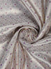 Off-White Diamond Brocade Design Banarasi Silk Saree - Diadem