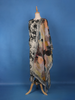 Off-White With Black Floral Print & Multicolor Dupatta Cotton Salwar Suit - Diadem
