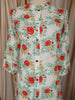 Off White Floral Printed Design Cotton Salwar Suit