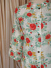 Off White Floral Printed Design Cotton Salwar Suit