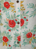 Off White Floral Printed Design Cotton Salwar Suit