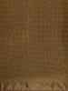 Olive Green Ajrakh Printed Cotton Saree - Diadem