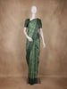 Olive Green Bandhani Printed Tussar Silk Saree