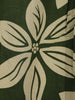 Olive Green Bold Floral Printed Cotton Salwar Suit - Diadem