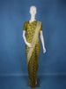 Olive Green Butta Woven Banarasi Silk Saree