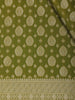 Olive Green Butta Woven Banarasi Silk Saree