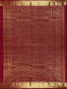 Olive Green Butta Woven Design Pure Kanchipuram Silk Saree