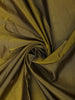 Olive Green Butta Woven Design Soft Silk Fancy Saree with Contrast Peacock Zari Border