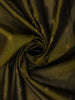 Olive Green Butta Zari Woven Design Soft Silk Fancy Saree with Contrast Zari Border