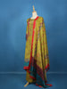 Olive Green Floral Design Crepe Palazzo Salwar Suit