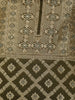 Olive Green Floral Embroidered Silk Palazzo Suit With Matching Dupatta