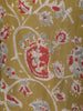 Olive Green Floral Printed Cotton Salwar Suit with Dupatta